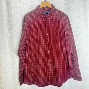 ARROW Plaid Button Down Long Sleeve Shirt
